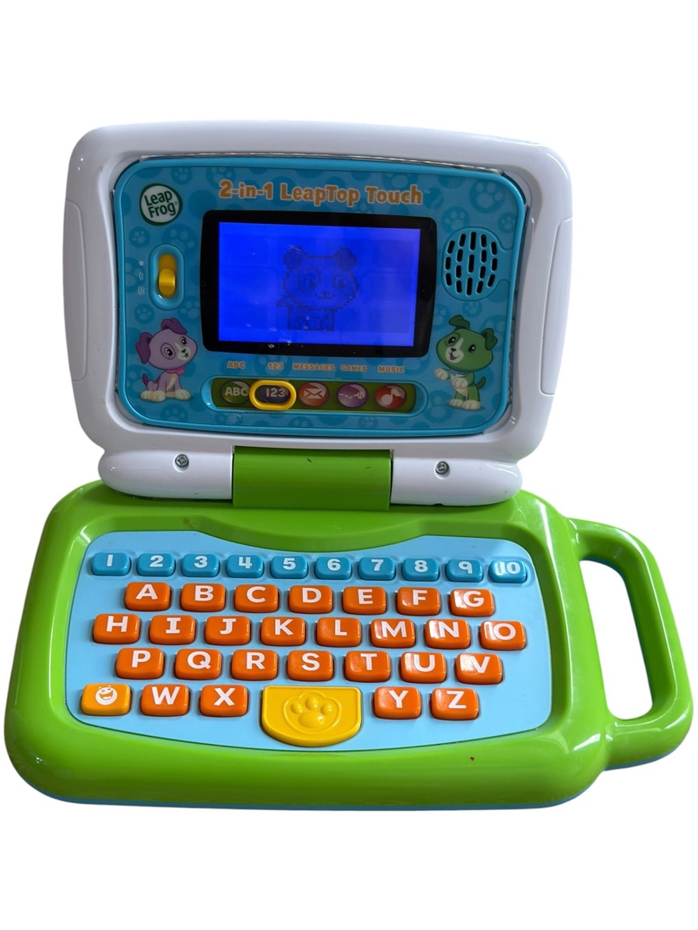 LeapFrog 2-in-1 LeapTop Touch Kids Interactive Electronic Educational Laptop Toy